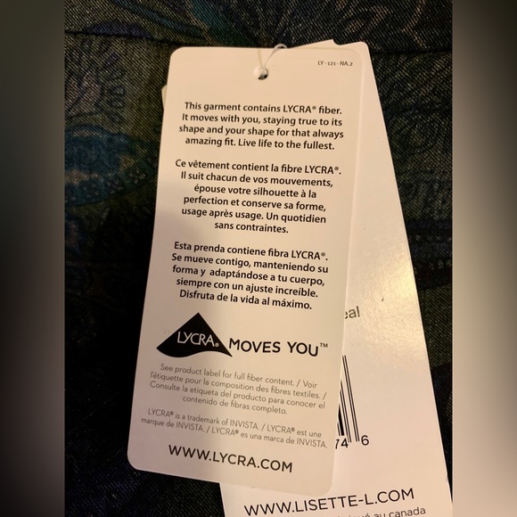 NWT LISETTE L MONTREAL ANKLE PANT. SO SLIMMING. NO POCKETS, 3”WAISTBAND, COMFY♥️ - Picture 7 of 8